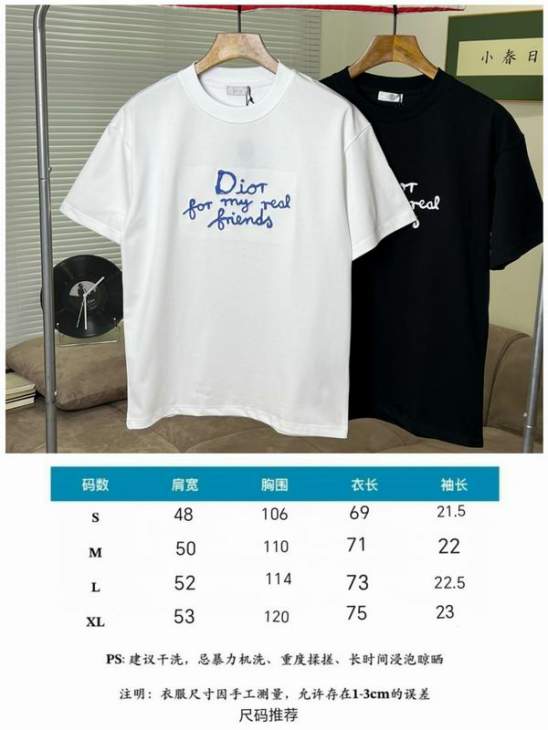 Dior T Shirts Short _SKUDiorS-XLhgntx3815753
